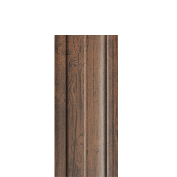 Sztacheta metalowa ASTRA DREWNO x 2 zakończenie proste NBW73x2 (ciemny dąb)