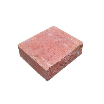 PŁYTA ŁUPANA JEDNOSTRONNIE / 25x25x8cm Rubinowy