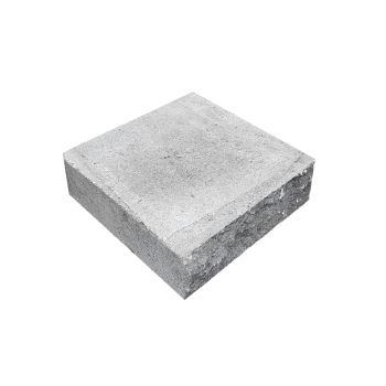 PŁYTA ŁUPANA JEDNOSTRONNIE / 25x25x8cm Szary