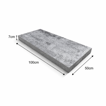 Płyta MEGA 100x50cm Alpejski