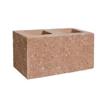 Pustak dwustronnie łupany narożny 390x190x190 beżowy