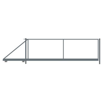 Brama przesuwna Rama (korpus) 450cm 