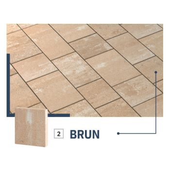 Kostka brukowa MODERNE Brun