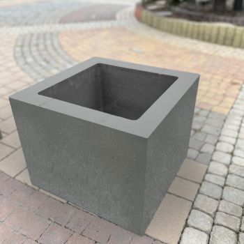 Donica betonowa modułowa 50x50x40cm szara 