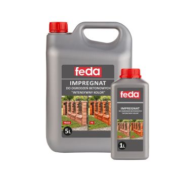 FEDA DO OGRODZEŃ BETONOWYCH "INTENSYWNY KOLOR"