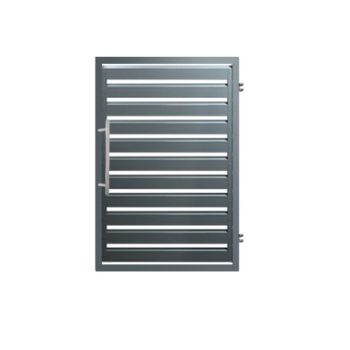 Furtka Ogrodzeniowa Palisada 3D RAL 7021 