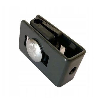 Obejma U do ogrodzeń panelowych grafit