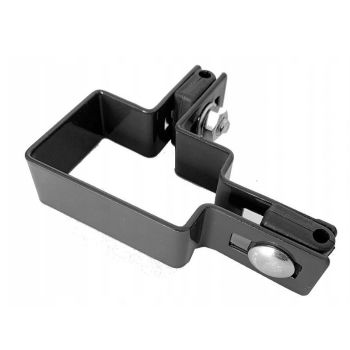 Obejma narożna 60x40 fi4 czarna