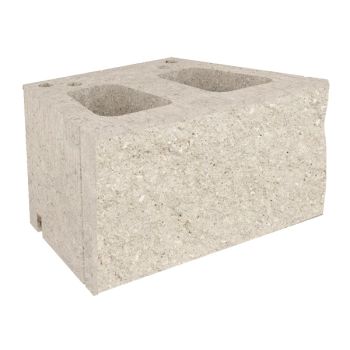 Pustak oporowy łupany prosto GARDEN Biały BK