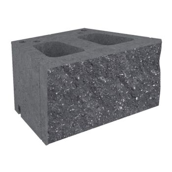 Pustak oporowy łupany prosto GARDEN Grafit