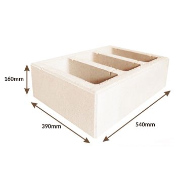 Pustak gładki biały szeroki