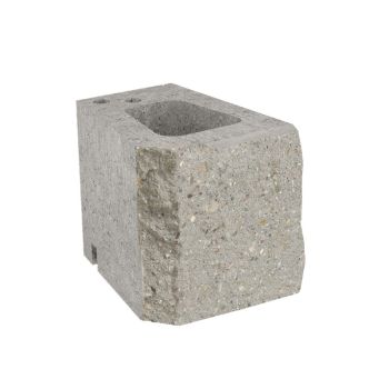 Pustak oporowy łupany łukowo GARDEN szary 1/2