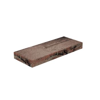 Daszek ogrodzeniowy SABKO BOKA RØD czerwono-grafitowy 50×20×5 cm – widok produktu