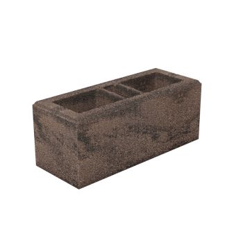 Pustak ogrodzeniowy 50x20x20 PRO+ melanż czekoladowy