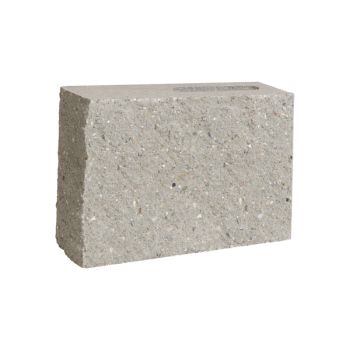 Pustak dwustronnie łupany narożny 290x90x190 szary