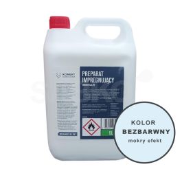 Impregnat do ogrodzeń bezbarwny KONEKT 5L