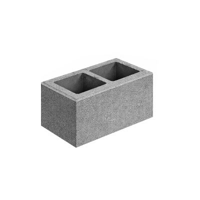 Pustak ogrodzeniowy 40x20x20 PRO+ midi szary