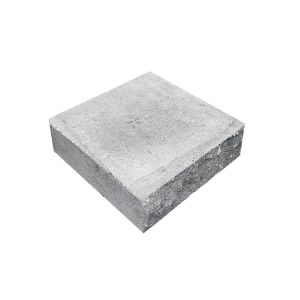 PŁYTA ŁUPANA JEDNOSTRONNIE / 25x25x8cm Szary