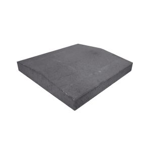 DASZEK DWUSPADOWY GŁADKI DB-42 / 42x42x7cm Grafitowy