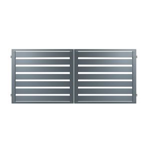 Brama Ogrodzeniowa Palisada 3D 400cm RAL 7016