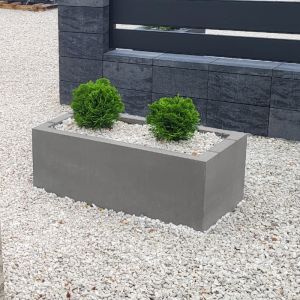 Donica betonowa modułowa 100x50x40cm szara