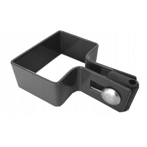 Obejma końcowa  60x40 fi4 czarna