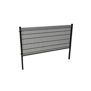 Ogrodzenie panelowe 3D 123cm + bez podmurówki KOMPLET 1mb