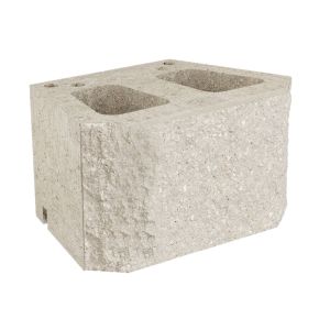 Pustak oporowy łupany łukowo GARDEN Biały BK