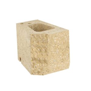 Pustak oporowy łupany łukowo GRADEN piaskowy bk 1/2