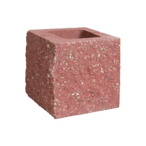 Pustak trzystronnie łupany 190x190x190 Rubin