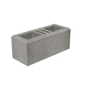 Pustak ogrodzeniowy BOKA SØLV 50 × 20 × 20 cm – struktura betonu i komory