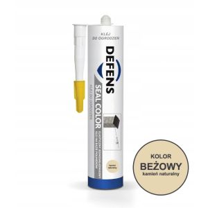 Defens Seal klej uszczelniający do daszków 290ml beżowy