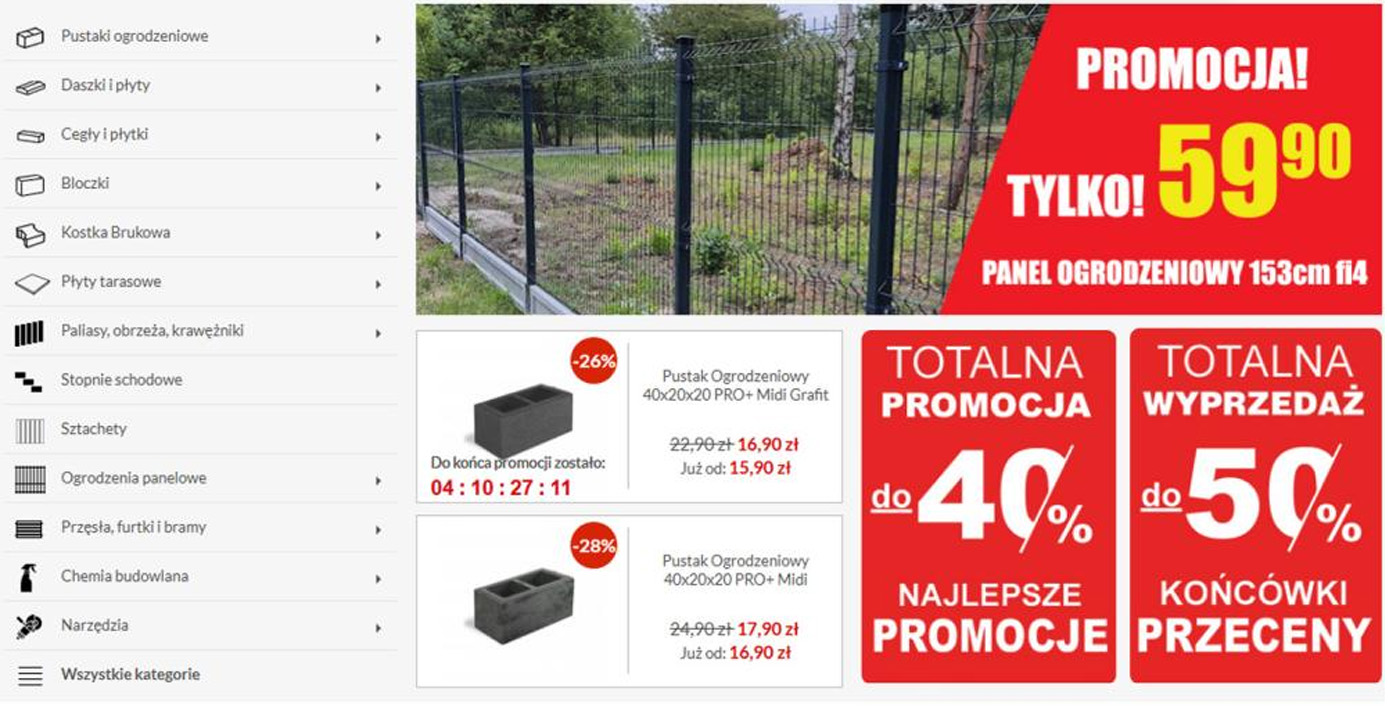 Ogrodzenia betonowe SABKO – producent